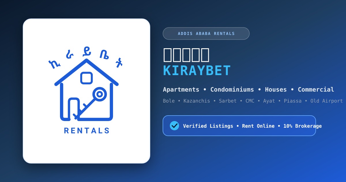 Empty Compounds & Open Plots for Rent in Addis Ababa | ባዶ ግቢ እና ክፍት ቦታዎች በአዲስ አበባ - KIRAYBET